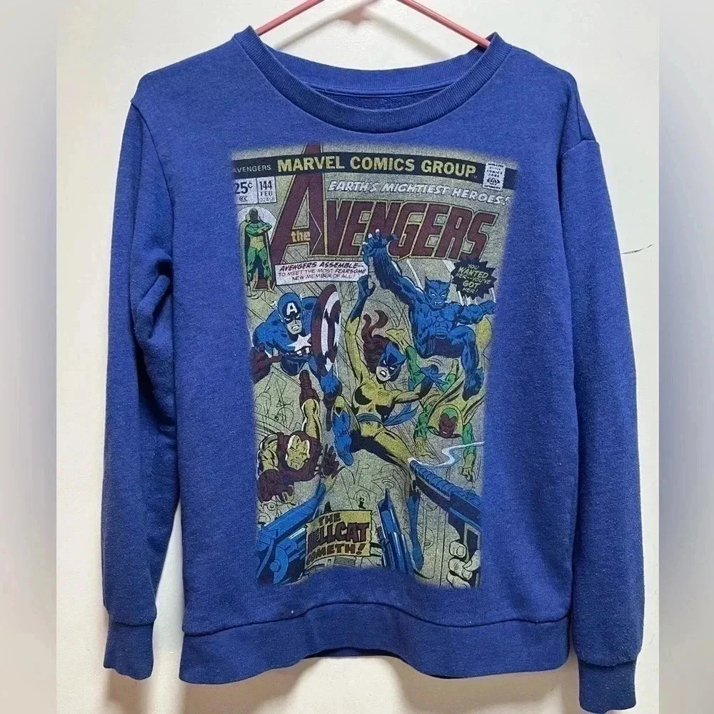 Marvel sweatshirt pullover comic book